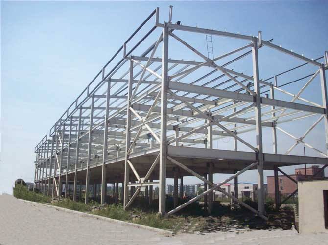 满洲里网架加工之眼跳岩对管桁架的影响
